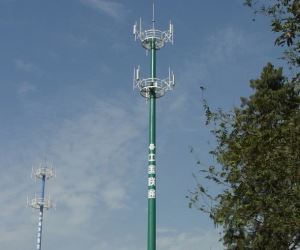 25m Menara Cell Monopole Komunikasi