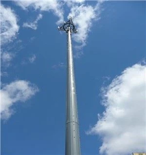 Menara Keluli Telekomunikasi Paip Tunggal Tugas Berat